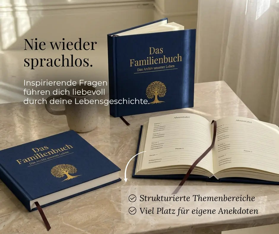 Das Familienbuch - Das Archiv unserer Leben