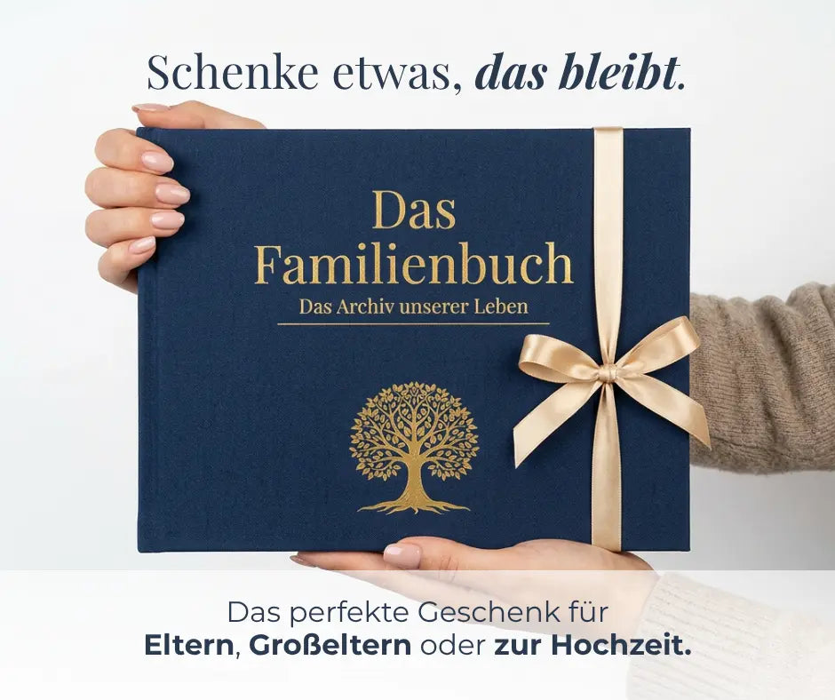 Das Familienbuch - Das Archiv unserer Leben