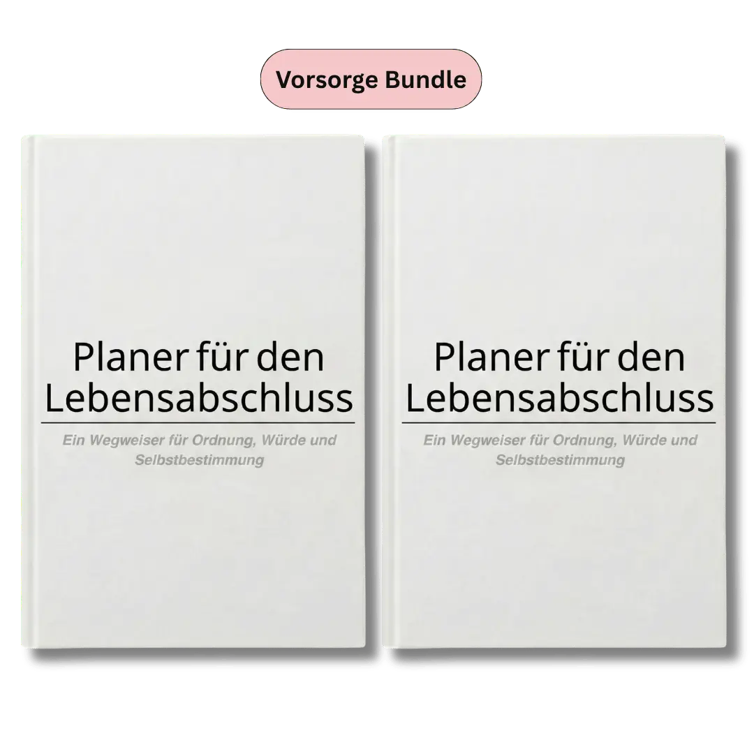 Bundle Vorsorge-Planer 2 Stück