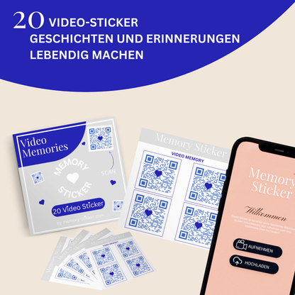 Adesivi audio QR Voice Memory 4